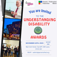 2023 Understanding Disability Awards -come and join us at the awards